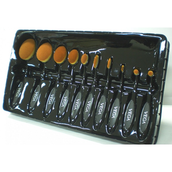 Pro EZ Set of 10 Professional Make-Up Brushes 