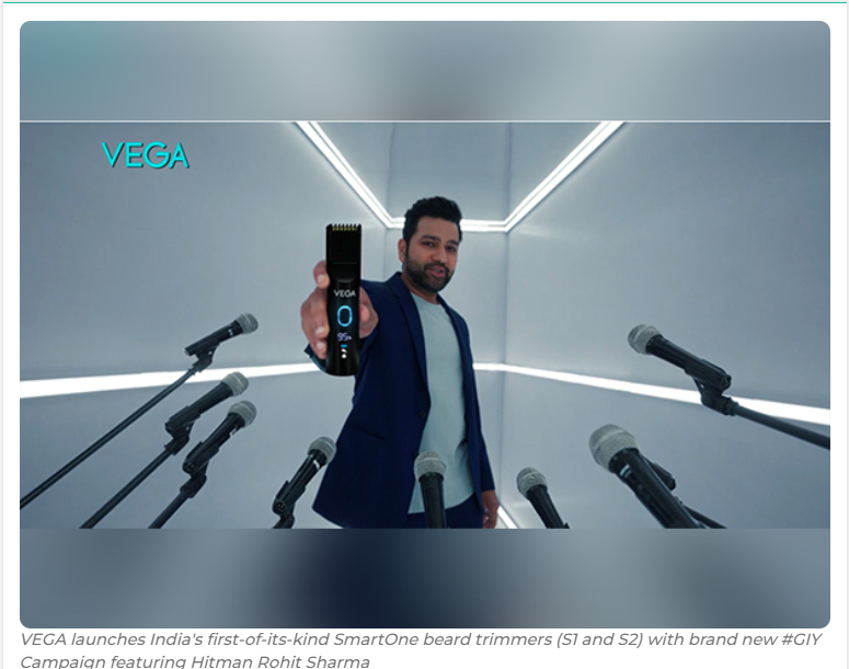 VEGA launches India's first-of-its-kind SmartOne beard trimmers