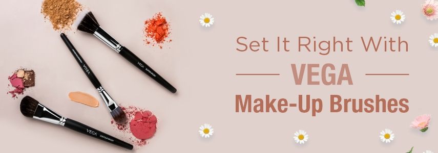 SET IT RIGHT WITH VEGA MAKE-UP BRUSHES