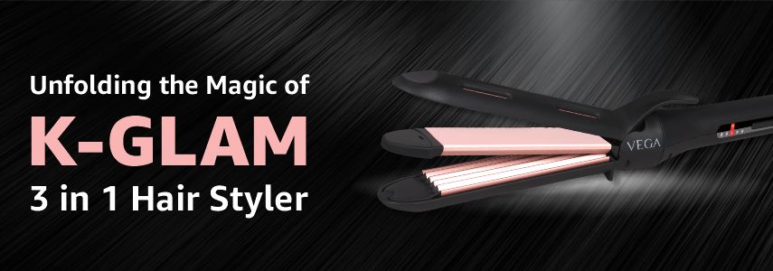 Unfolding the Magic of K-GLAM 3-in-1 Hair Styler