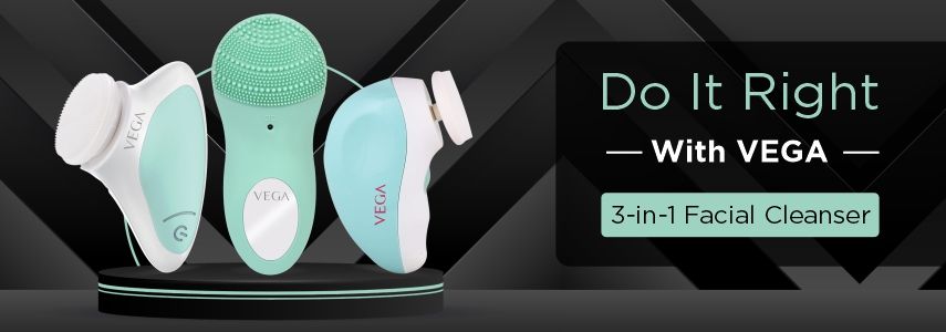 Do It Right With VEGA 3 in 1 Facial Cleanser