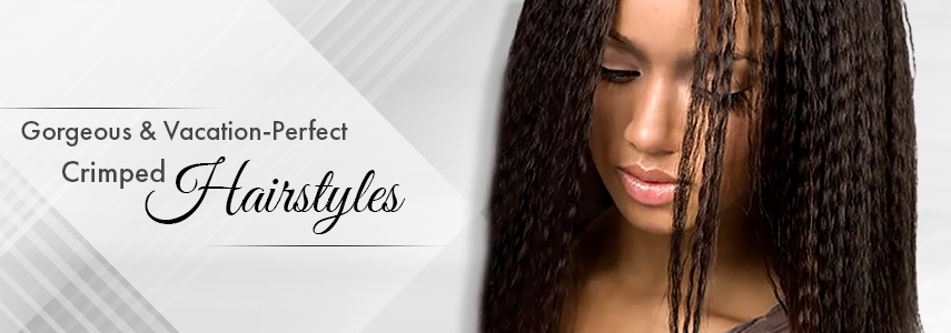 Crimped Hairstyles Your Clients Can Flaunt This Vacation
