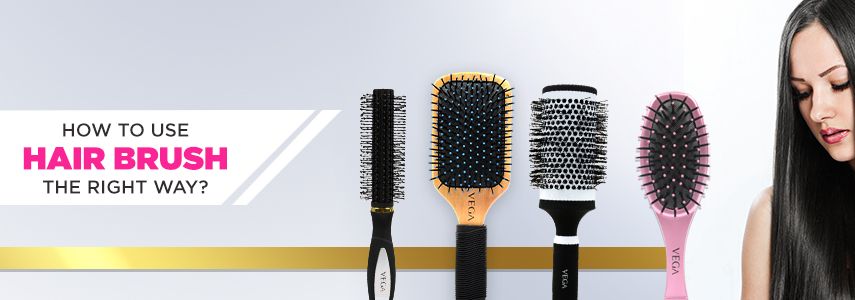 How to Use a Hair Brush Rightly?