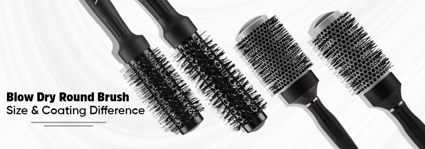 How Do the Size and Coating of Hot Curl Round Brushes Matter
