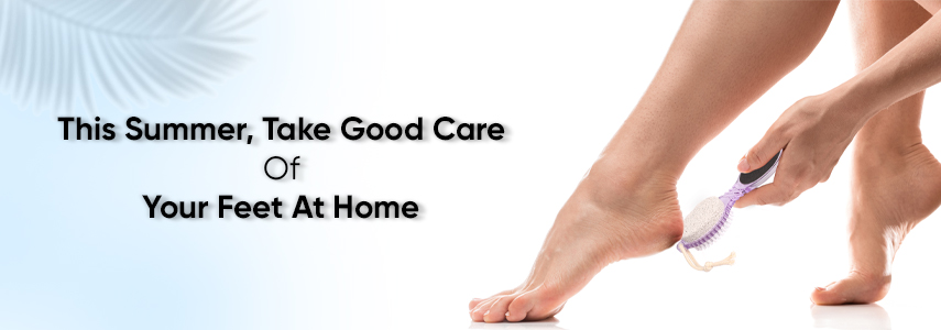 How to keep your feet clean and fresh in summers