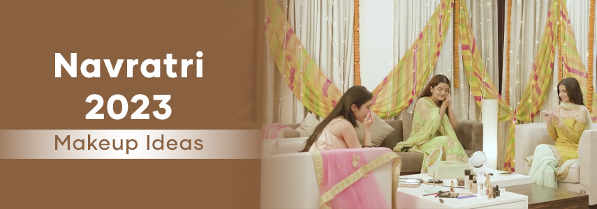 Makeup Tutorials for Navratri 2023 Using Vega Makeup Brushes